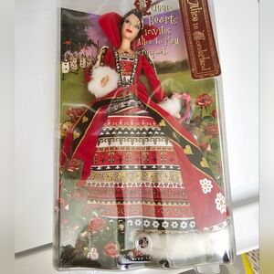 Alice in Wonderland Queen of Hearts Barbie 2007 Collectible Doll